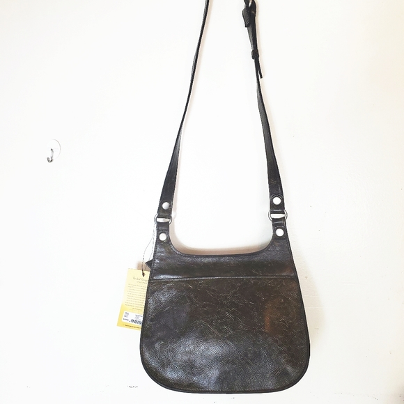 Patricia Nash London Leather Turquoise Crossbody - Picture 6 of 8